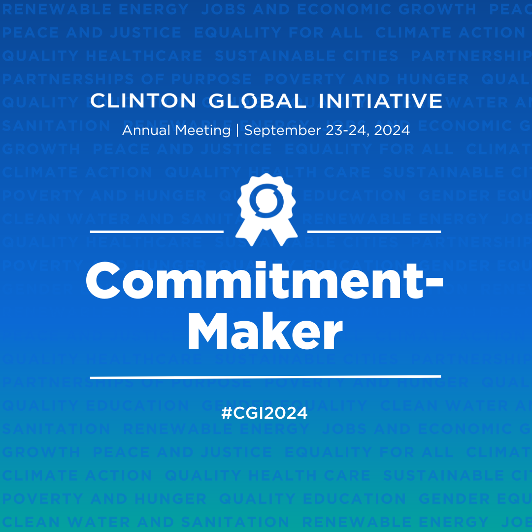 Clinton Global Initiative Commitment Maker