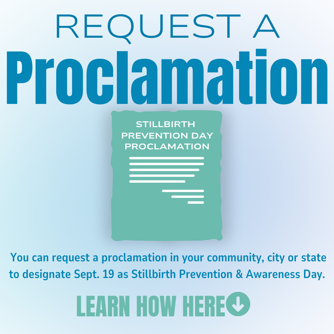 Stillbirth Prevention DayProclamation